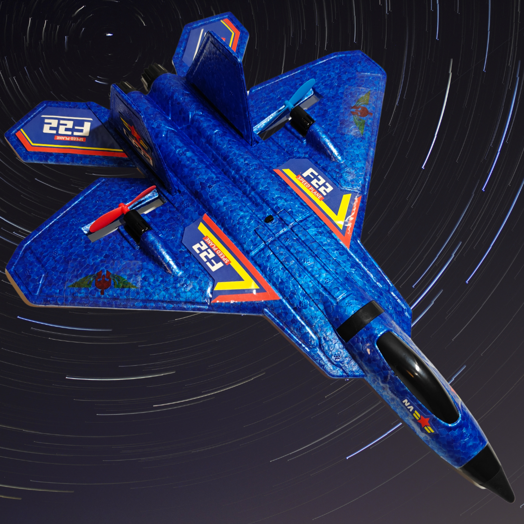 F-22 Spartacus Radio-ohjattava Lentokone