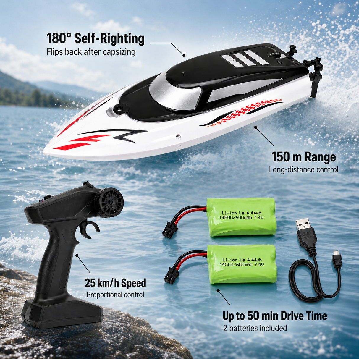 WaveStorm RC Vene