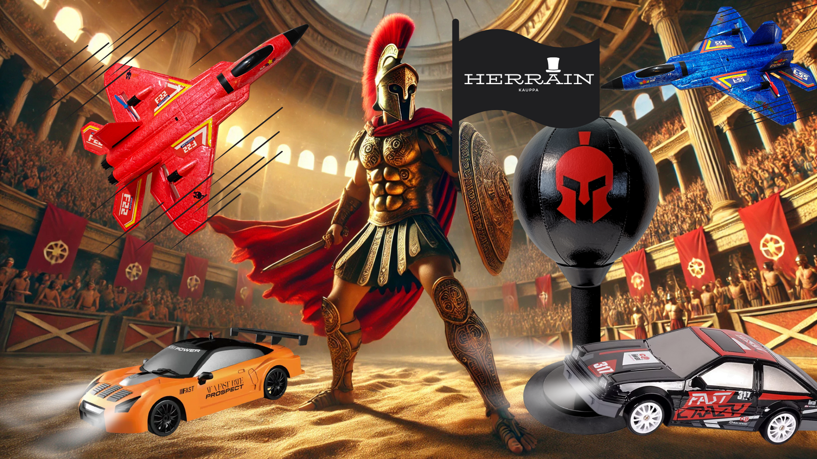 Gift ideas for men and boys – RC toys and boxing-themed presents